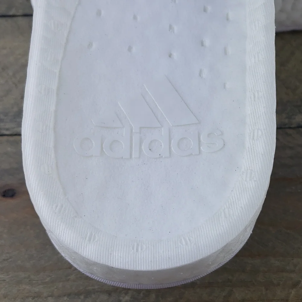 adidas Adilette Boost Men's Slides Sandals Royal Blue, White Supreme Cushioning - Picture 9 of 9